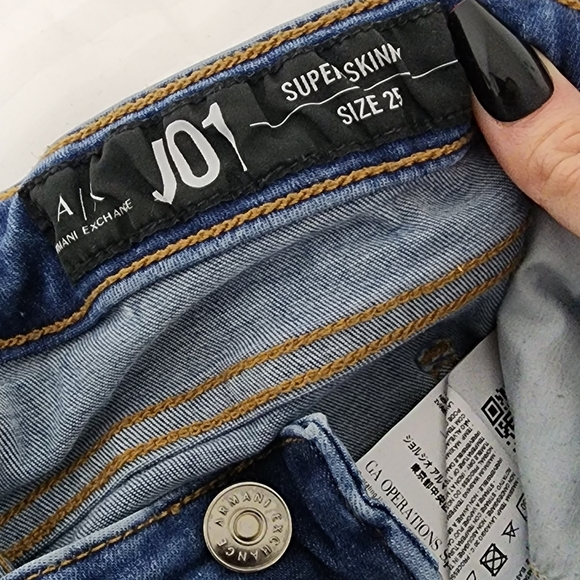 Armani Exchange jeans, size 25 - Picture 2 of 4